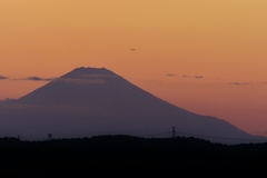 富士山と飛行機 Ⅲ