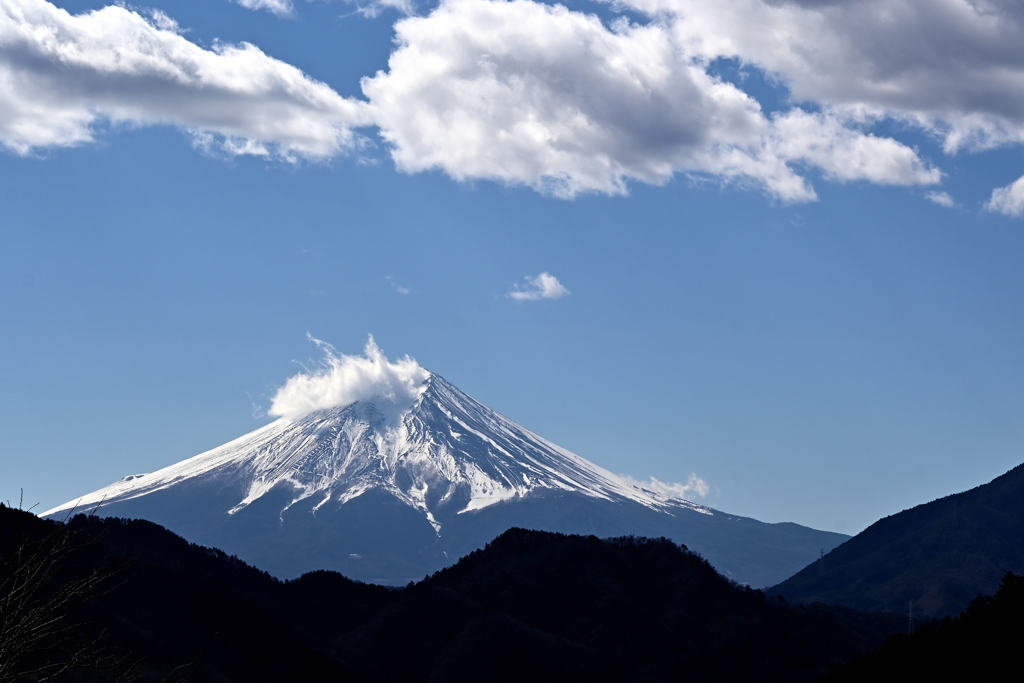 秀麗富嶽：真木お伊勢山