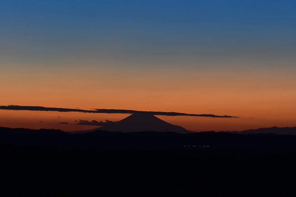 夕空グラデーション