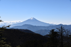 秀麗富岳：牛奥ノ雁ヶ原摺山