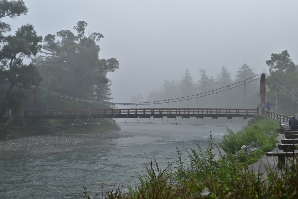 早朝の河童橋