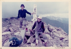1974年8月　南アルプス農鳥岳