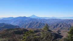 奥秩父  西御殿岩からの富士山