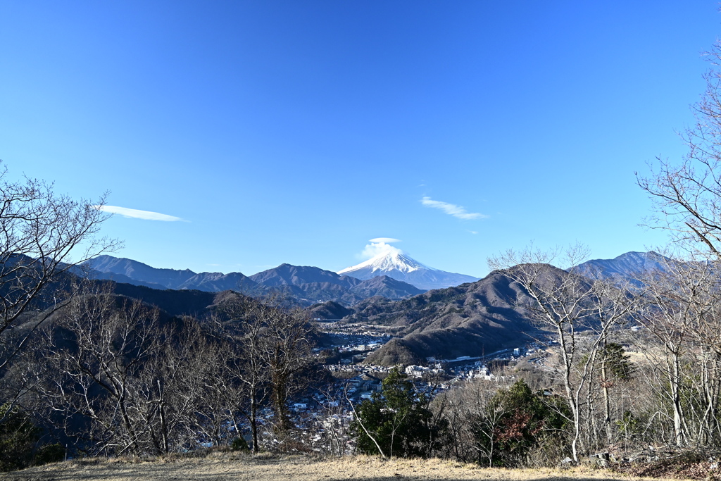大月から富士