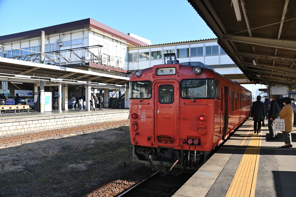 五井駅にて