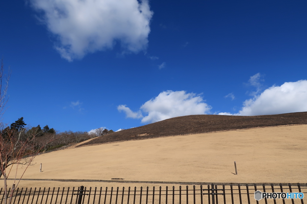2月の若草山