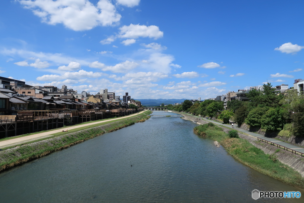 夏京都鴨川