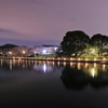 倉敷市酒津公園の夜桜