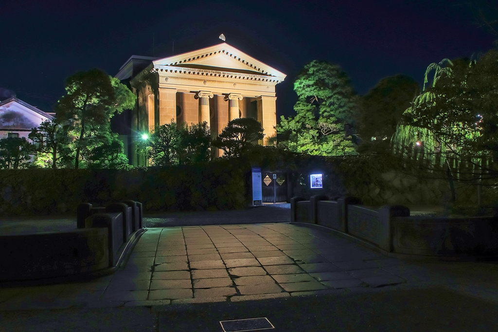 大原美術館（夜景）