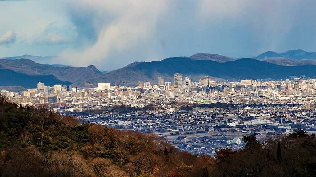 岡山市街遠景