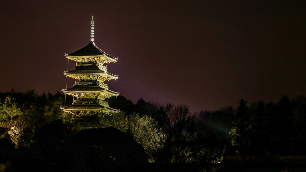 年末年始のライトアップ