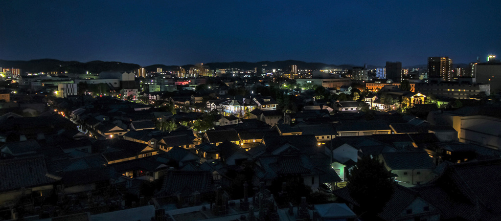 美観地区夜景(遠景)