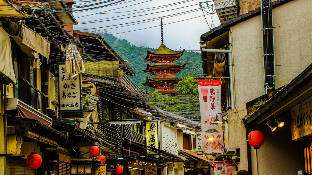 宮島参道商店街