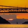 朝陽と瀬戸大橋線