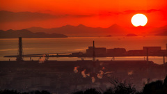 瀬戸の夕陽②