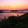 下津井瀬戸大橋の夕景！
