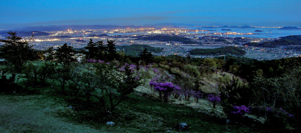 瀬戸内海の夜景(蔵出し)