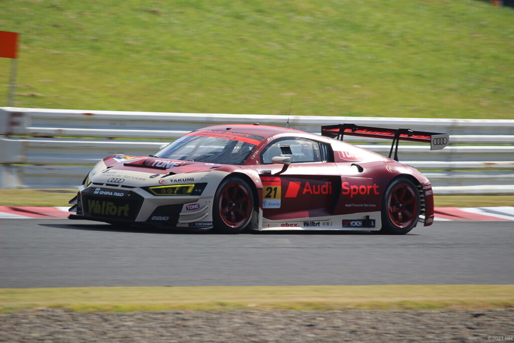 SUPER GT 2021 6th in Autopolis