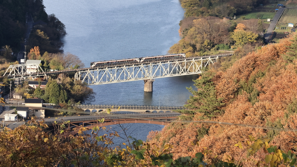 神通川　鉄橋