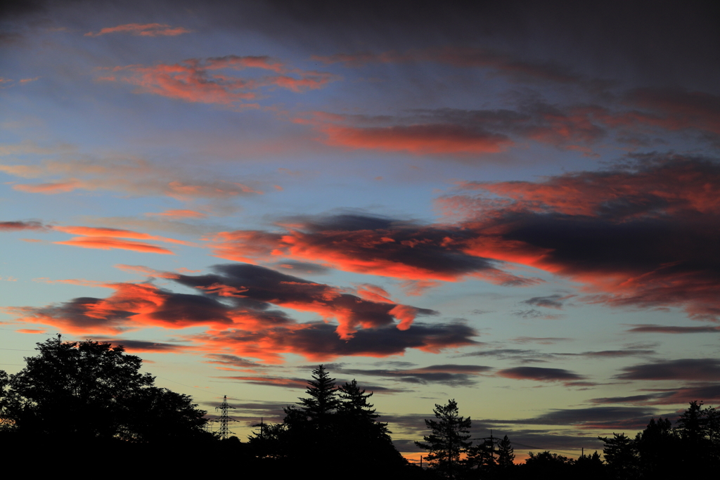 夕焼け雲