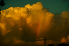 雲の中の虹