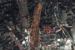渋谷の夜景2