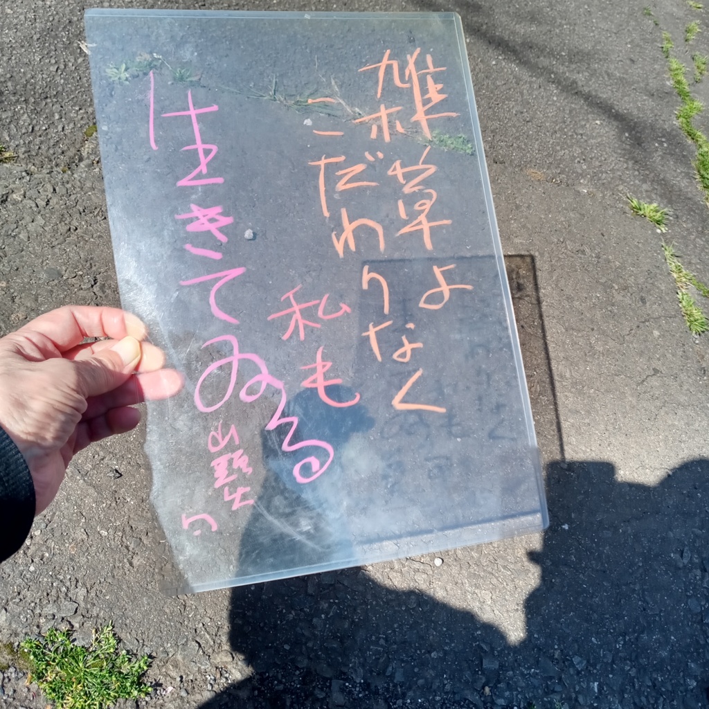 私も生きてゐる