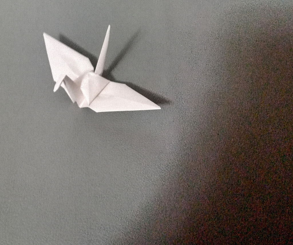 モチーフ折り鶴