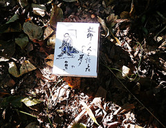 山頭火の俳句画 / 故郷の人と、、、