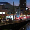 初冬の秋田広小路
