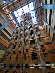 秋田市役所にて