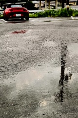 カブリオレと通り雨の哀しき関係