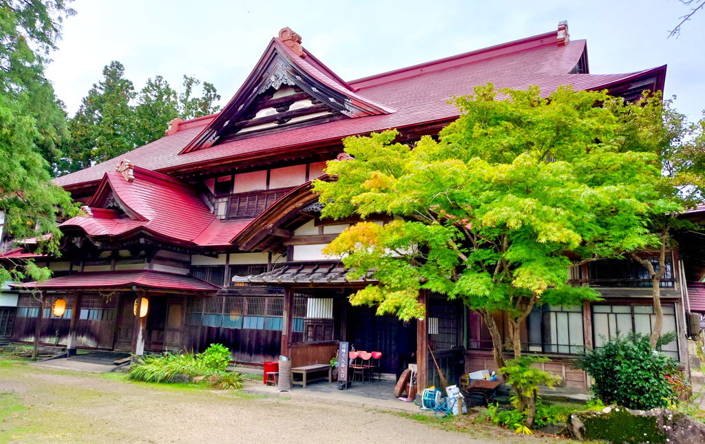 強首温泉にて