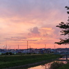 惜別の夕日