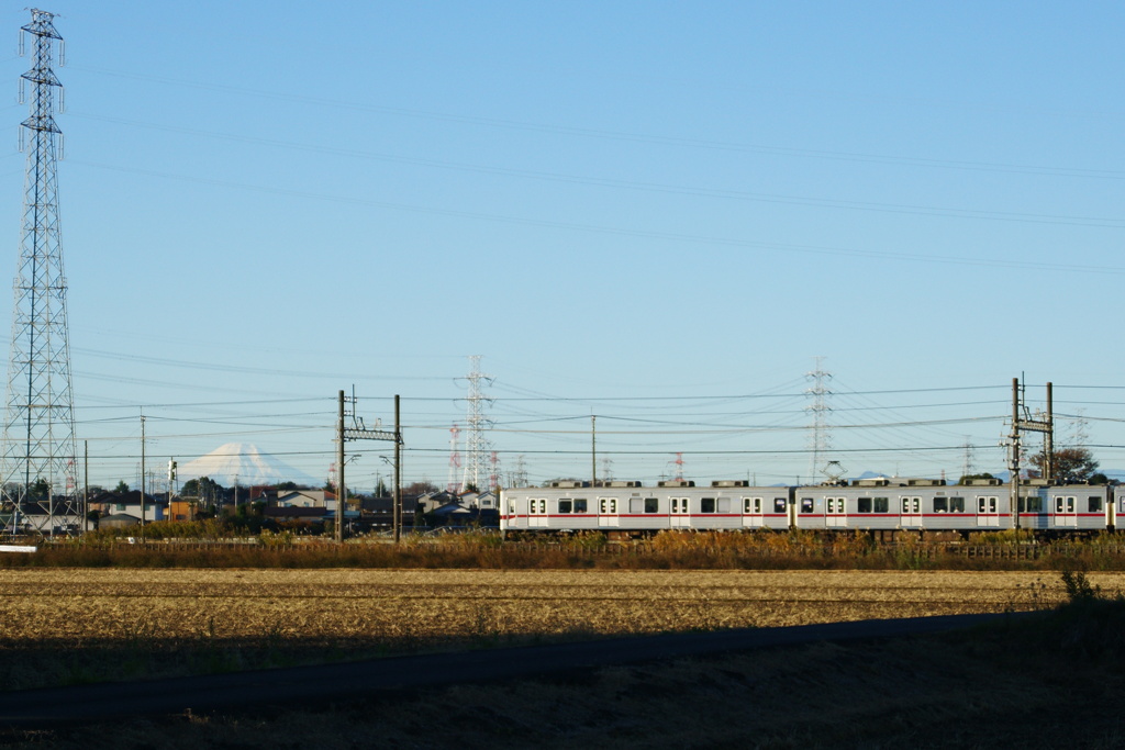 お写ん歩(36)-1（富士山×電車）