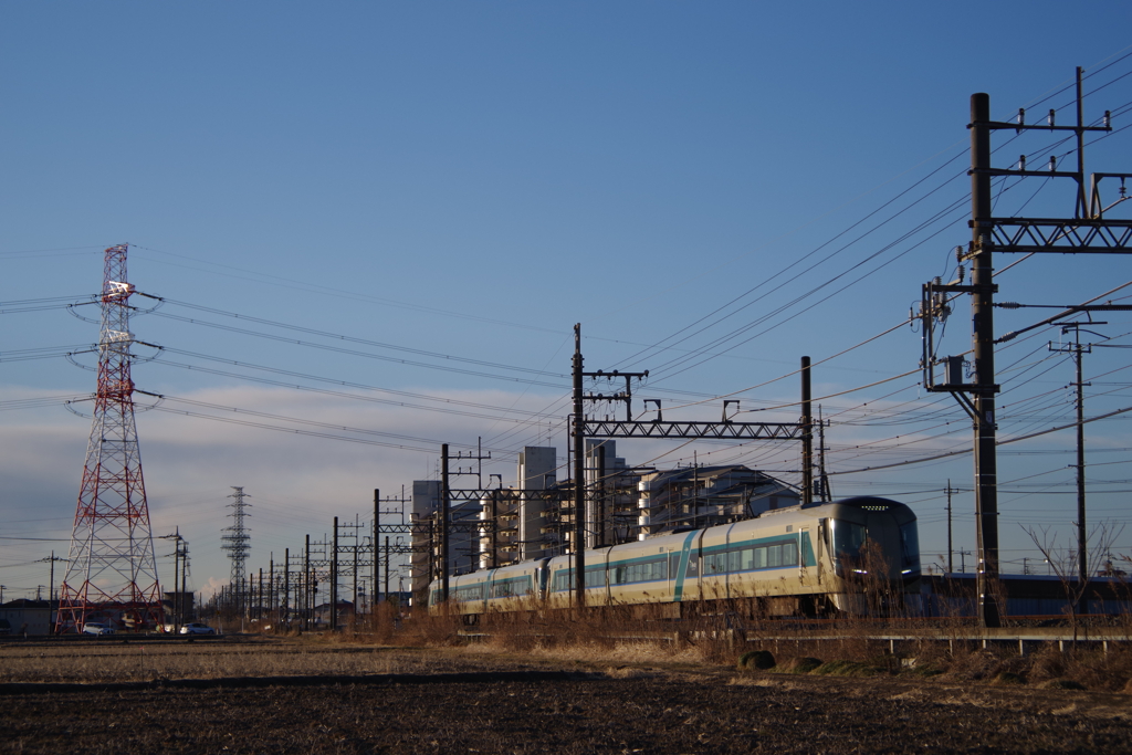 お写ん歩(67)-1（晴れ×電車）