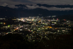 お出かけ(188)-2（夜景@美の山公園）