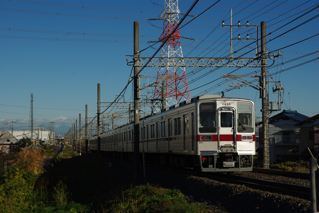 お写ん歩(35)-1（快晴×電車）