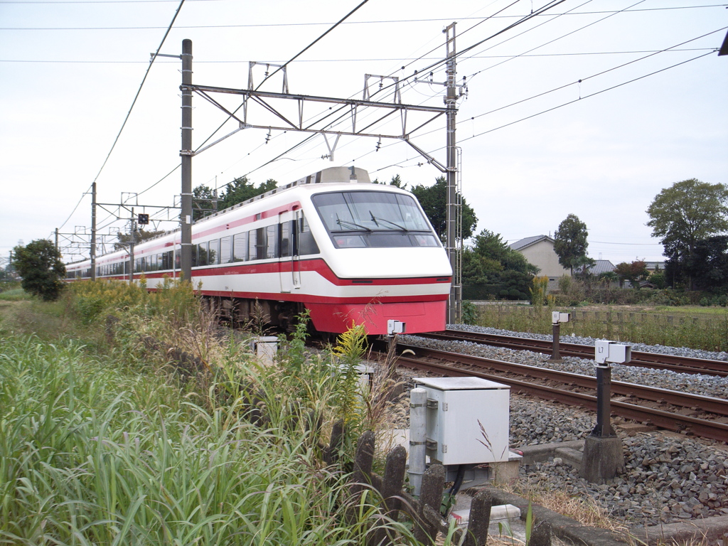 お写ん歩(28)-1（曇り×電車）