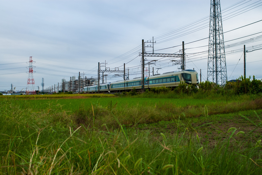 お写ん歩(16)-2（曇り×電車）