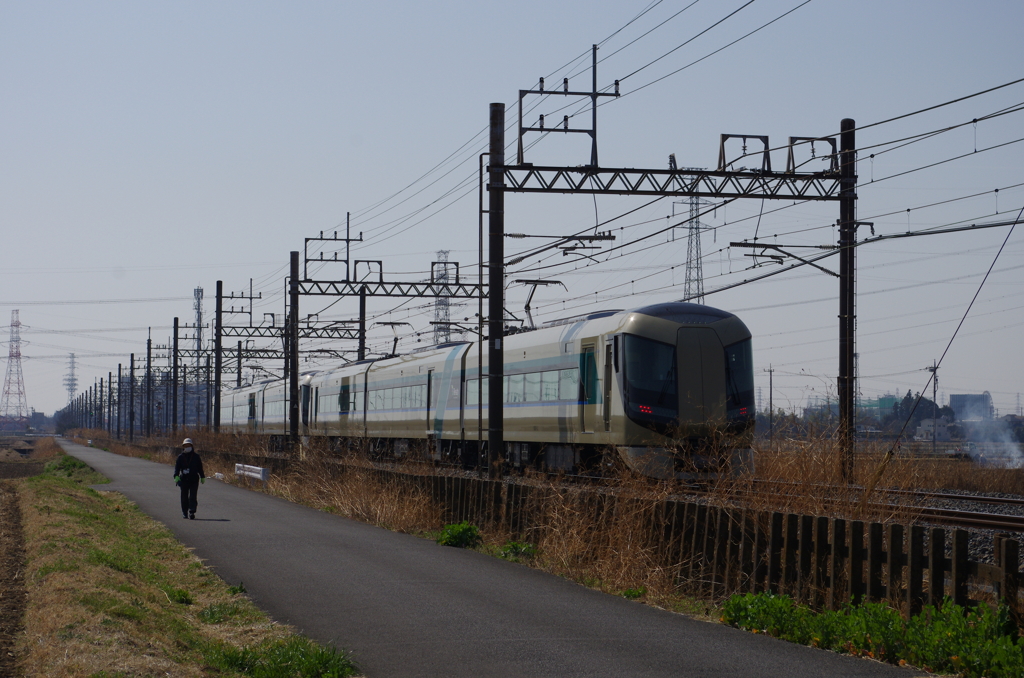 お写ん歩(75)-1（晴れ×電車）