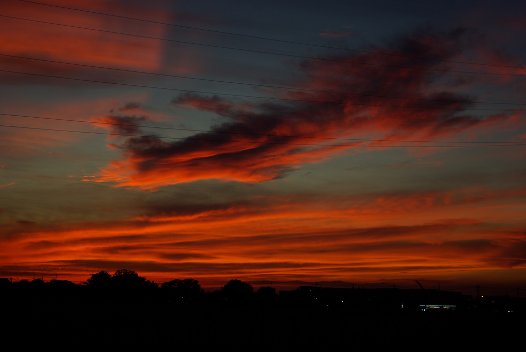 夕焼け雲