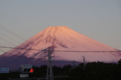 お出かけ(121)-1（富士山@ホテルルートイン裾野インター付近）