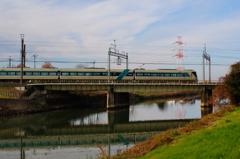 お写ん歩(39)-1（薄曇り×電車）