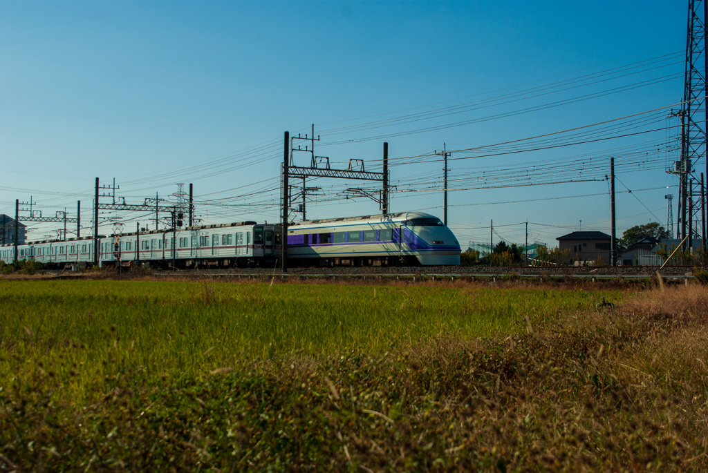 お写ん歩(31)-1（晴れ×電車）