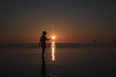 夕陽