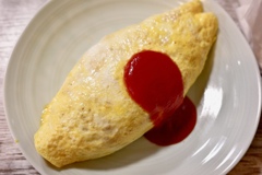 昔ながらのオムライス