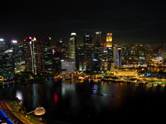 シンガポール夜景
