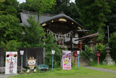 夏の小鹿神社