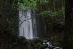 砂防ダムの滝